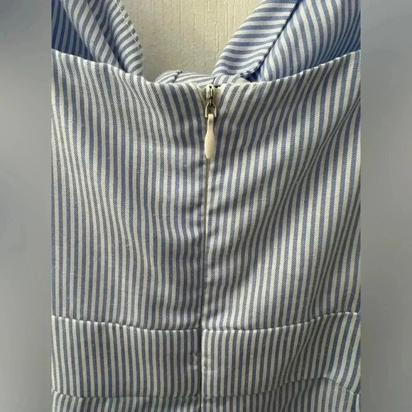 English Factory Cut-Out Bow Front Striped Jumpsuit (Size S) - Picture 11 of 15